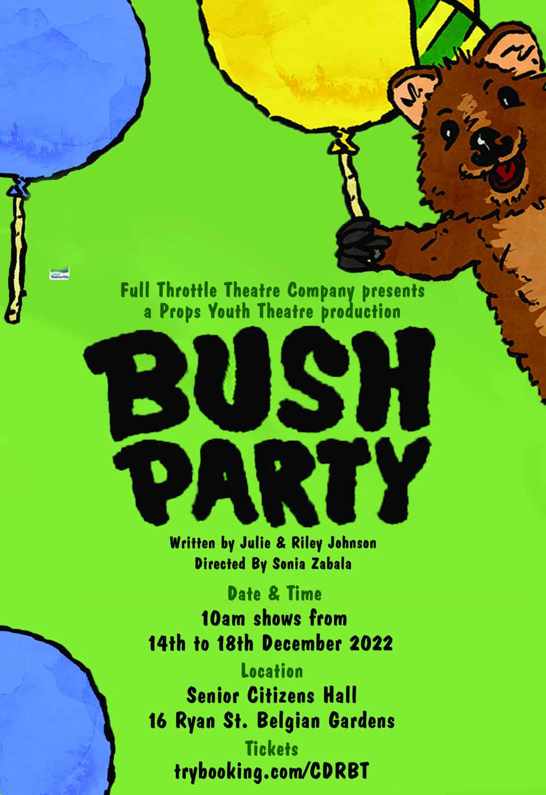 Full Throttle Theatre Company - Bush Party